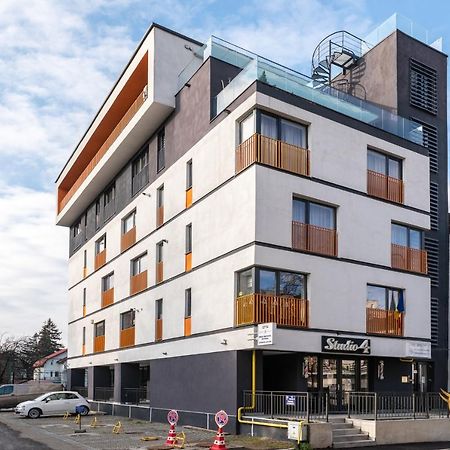 Quibio Apart Terrace Braşov Exterior foto
