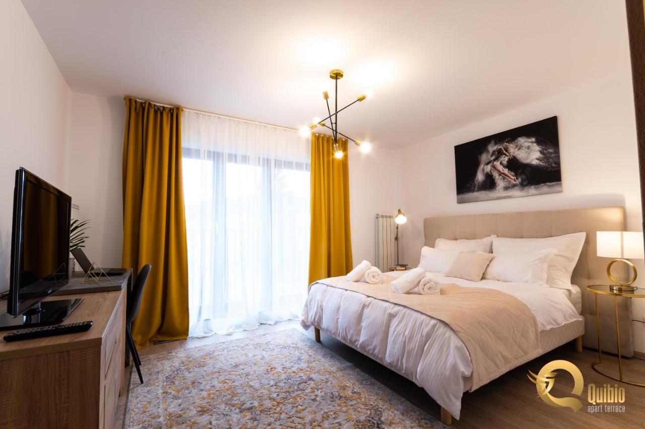 Quibio Apart Terrace Braşov Exterior foto